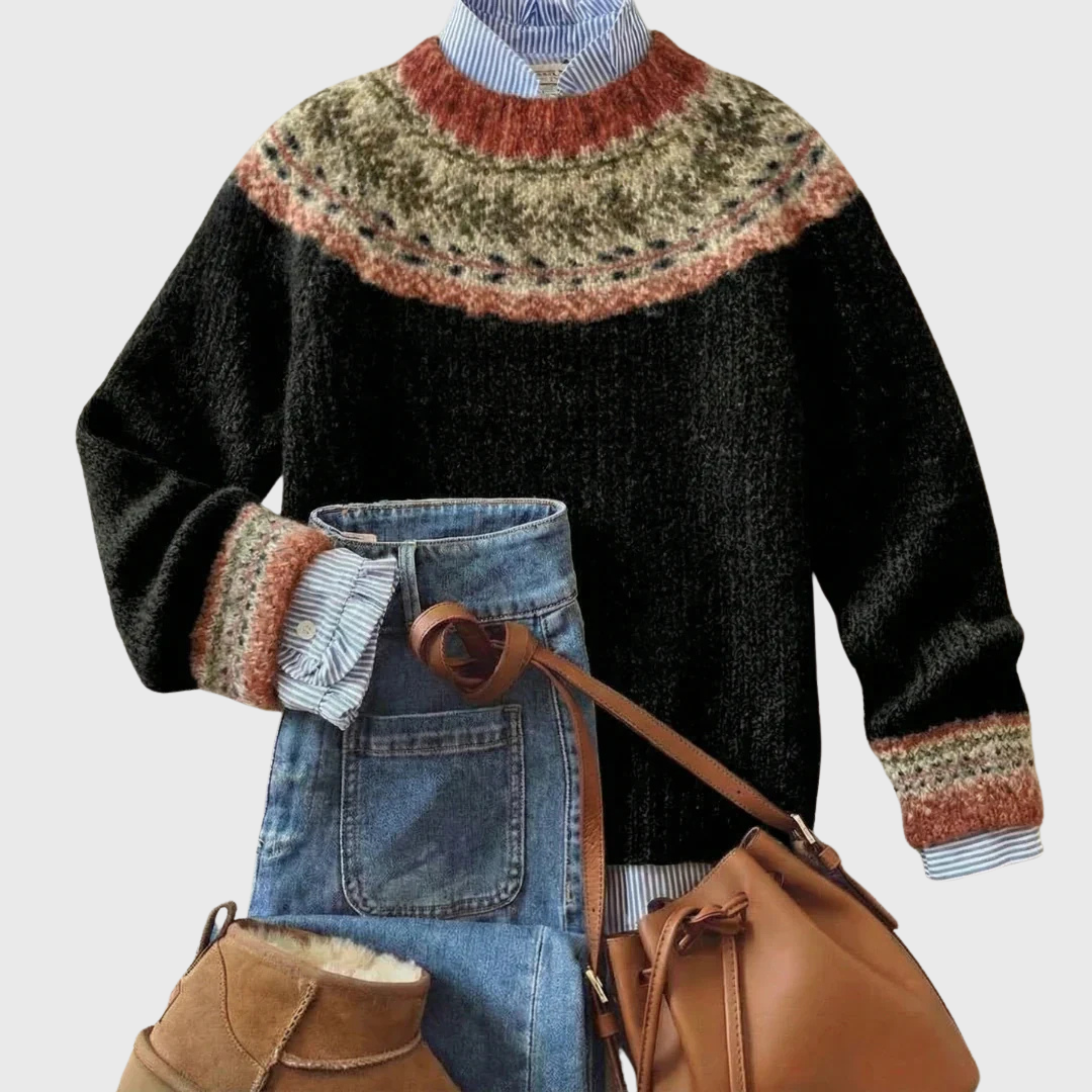 Hannah | Elegant tröja i vintagestil