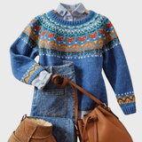 Greta | Klassisk tröja i vintagestil