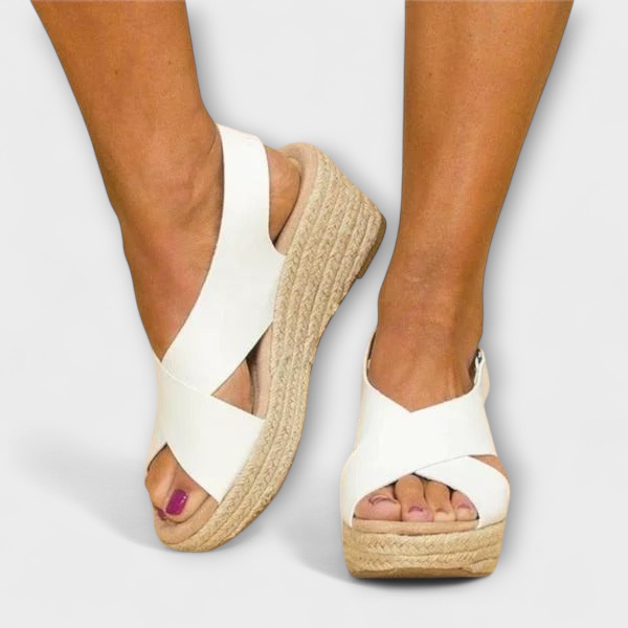 Nadine | Eleganta espadrillsandaler