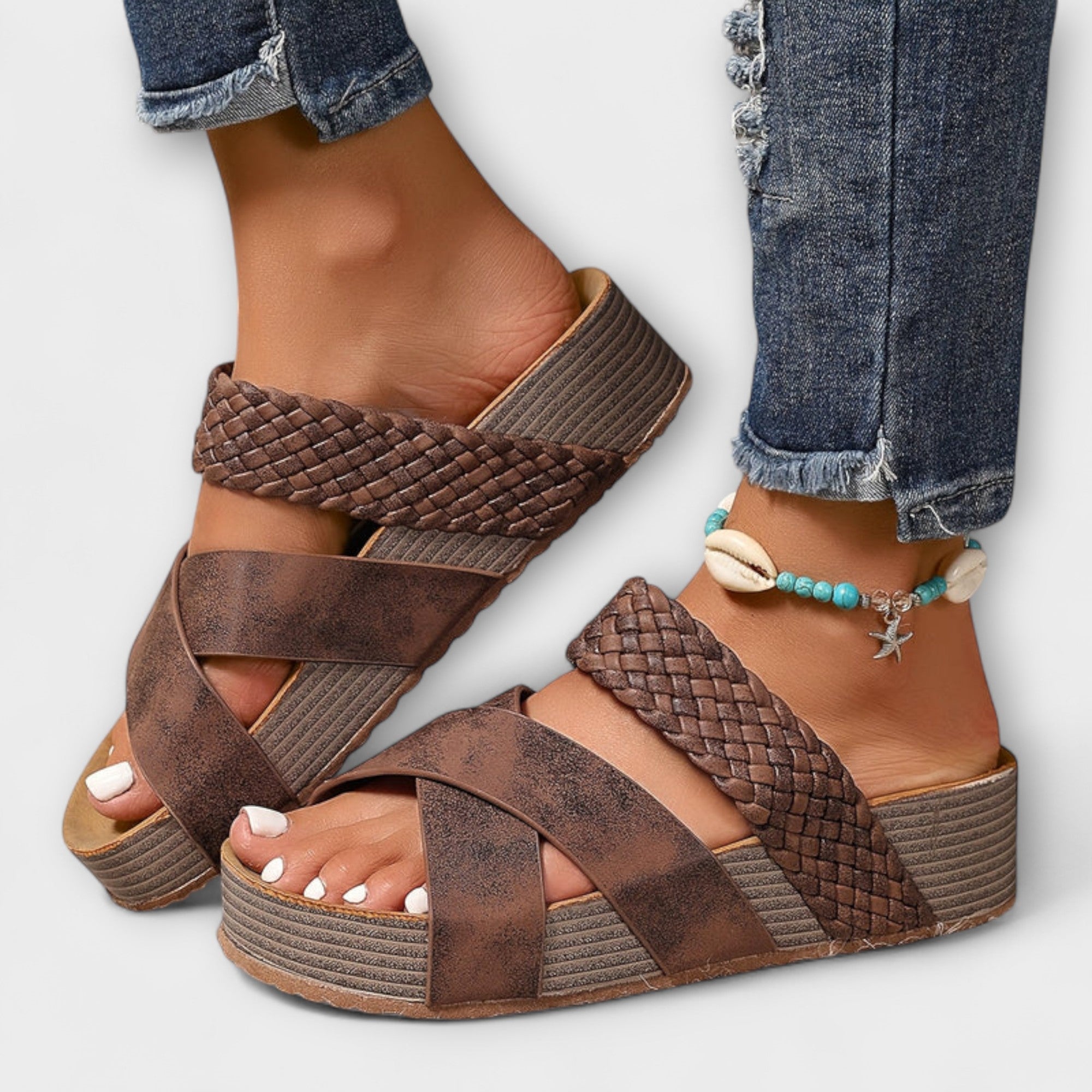 Ingrid | Bekväma sandaler med formad sula
