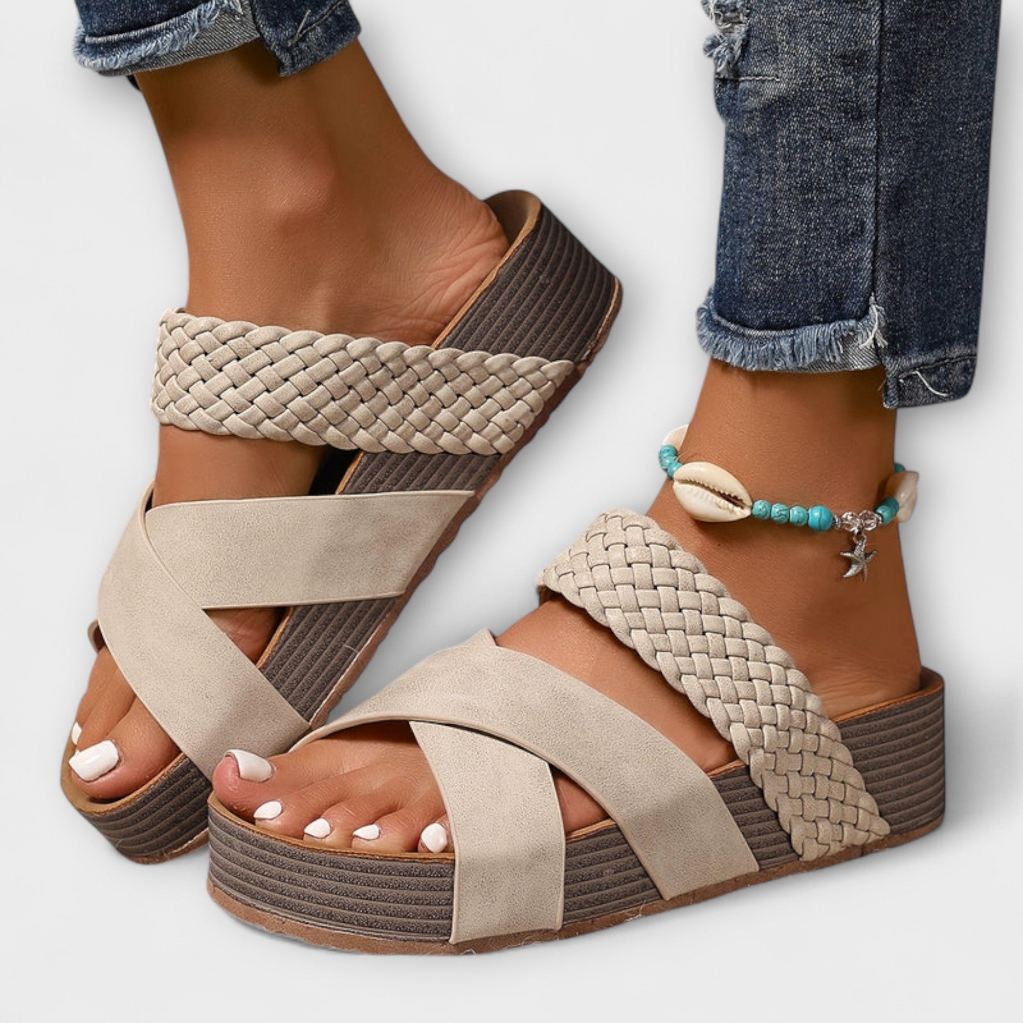 Ingrid | Bekväma sandaler med formad sula