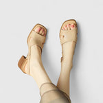 Lara | Bekväma sandaler med bred klack