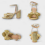 Rebecca | Sandaletter med stor rosett