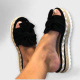 Anna | Bekväma sandaler med rosett