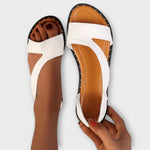 Bianca | Moderna sandaler med mjuk gummisula