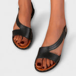 Bianca | Moderna sandaler med mjuk gummisula