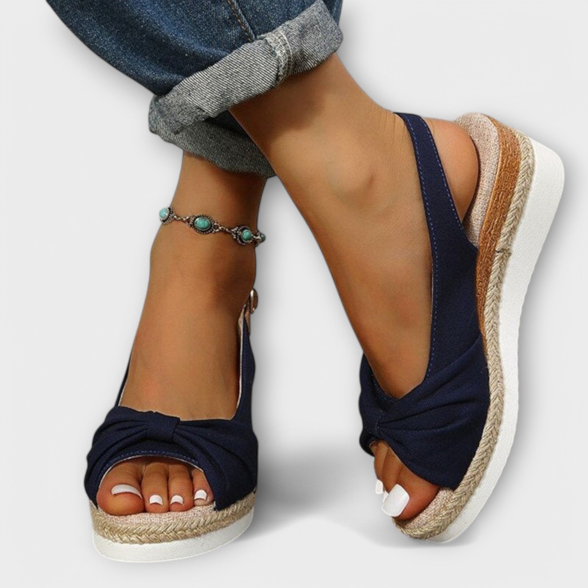 Kristina | Bekväma sandaler med justerbara remmar
