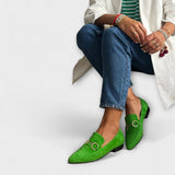 Alma | Spetsiga slip-on Ballerinaskor