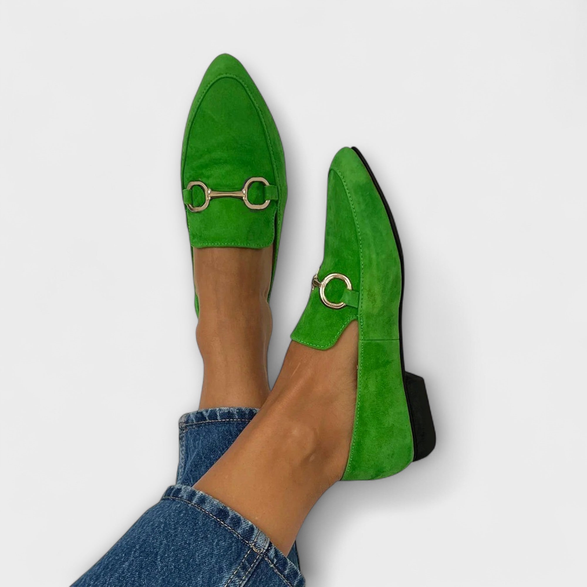 Alma | Spetsiga slip-on Ballerinaskor
