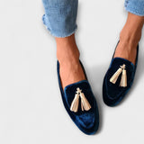 Tina | Vintageinspirerade tofs loafers