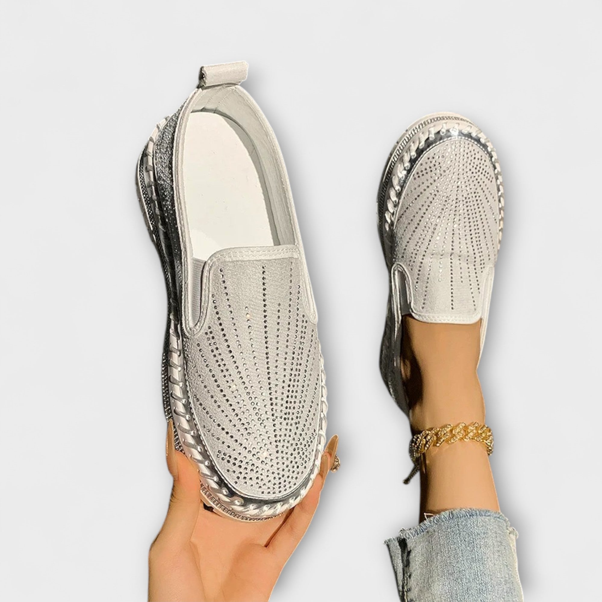 Cordula | Skor dekorerade med strass