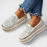 Tamara | Tofflor dekorerade med strass
