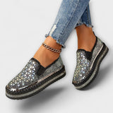 Tamara | Tofflor dekorerade med strass