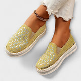 Tamara | Tofflor dekorerade med strass