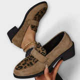 Viola | Eleganta damskor med leopardtryck