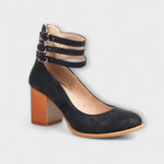 Greta | Pumps med tre vristremmar