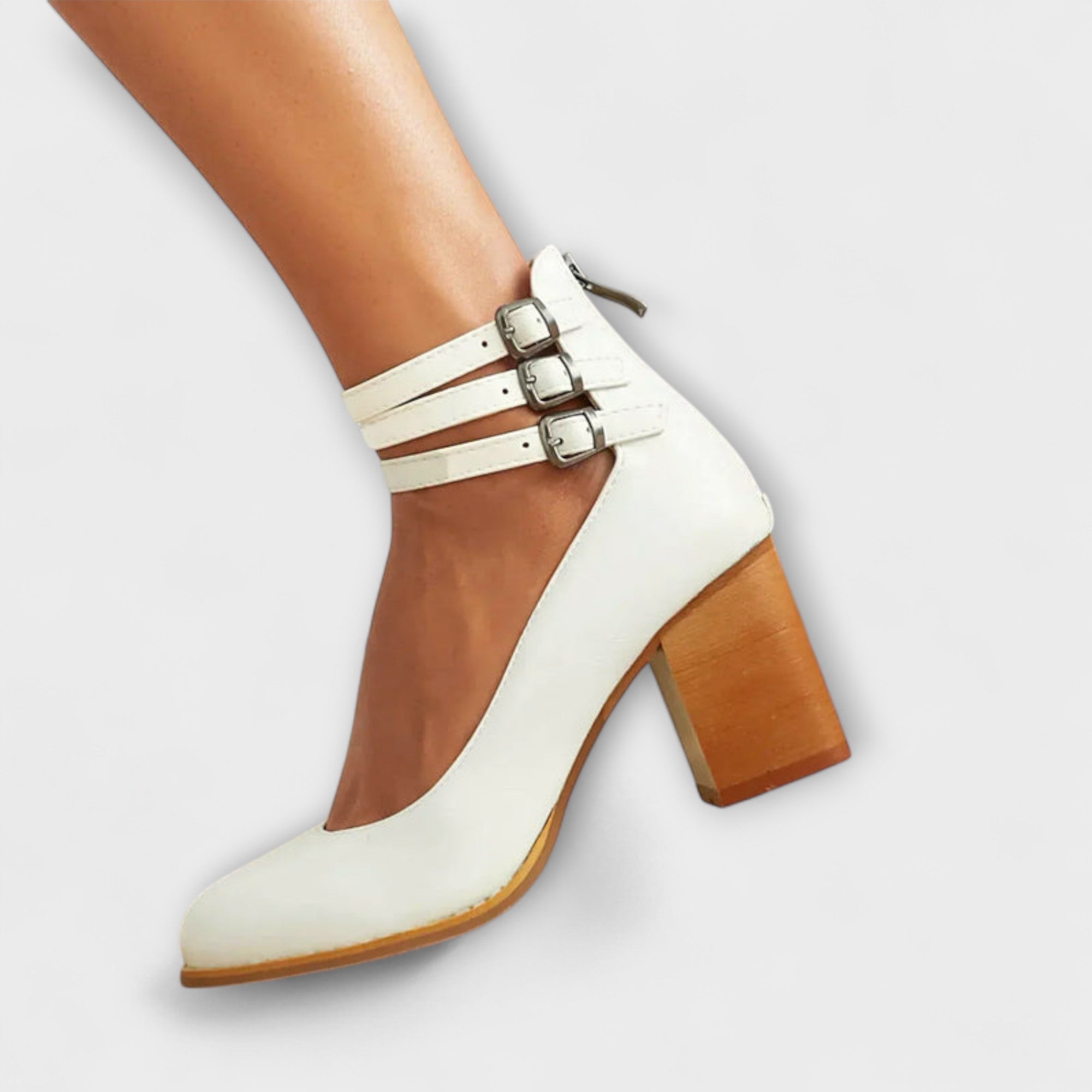 Greta | Pumps med tre vristremmar