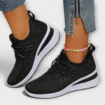 Edeltraud | Skimrande sneakers med strass