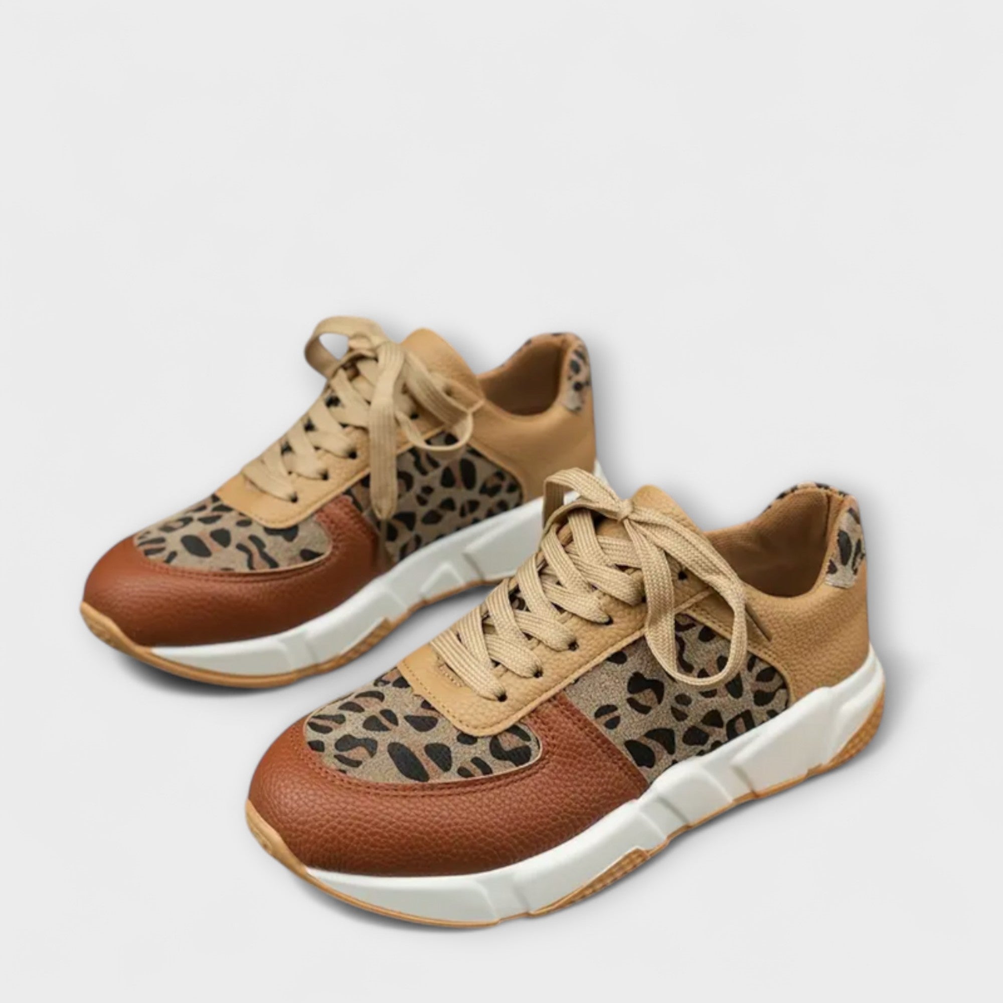 Josefine | Leopardmönstrade sneakers