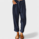 Amalia | Moderna jeans med struktur