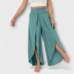 Ida | Luftiga byxor med inbyggda shorts