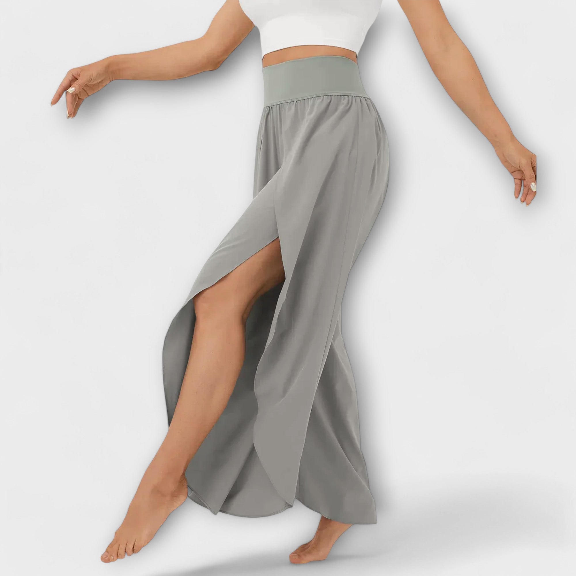 Ida | Luftiga byxor med inbyggda shorts