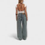 Christiane | Trixie jeans i ljusblå denim