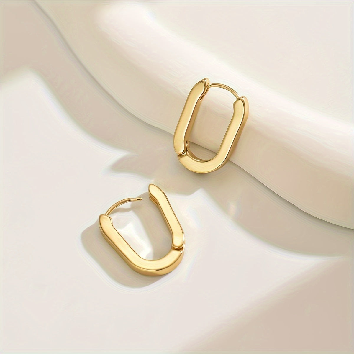 Eva-Maria | Eleganta geometriska ringörhängen