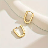 Eva-Maria | Eleganta geometriska ringörhängen