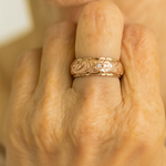Hanna | Elegant guldfärgad ring för alla tillfällen