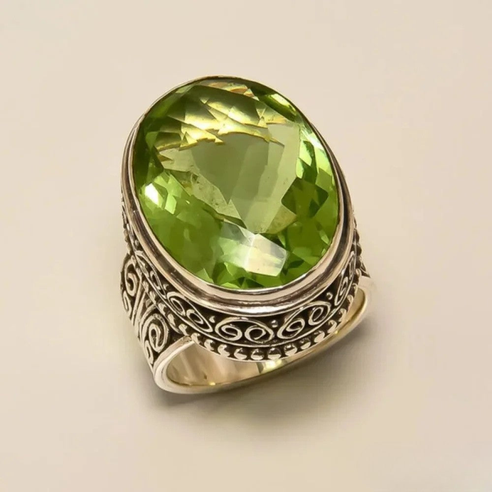 Mina | Olivring i antik stil