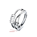 Amalia | Elegant snurrbar ring