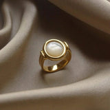 Kerstin | Elegant pärlring
