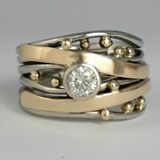 Jasmin | Klassisk ring med strålande sten