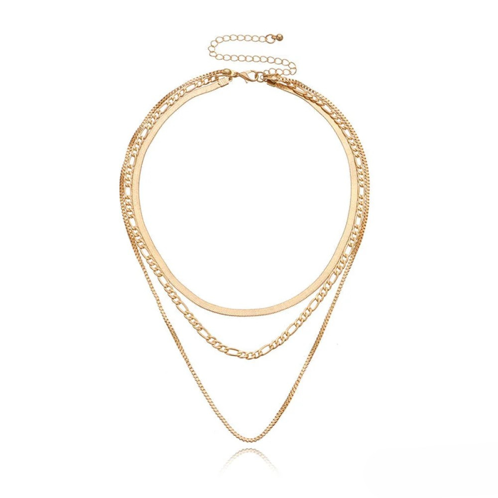 Alma | Set med 3 halsband i vintagestil