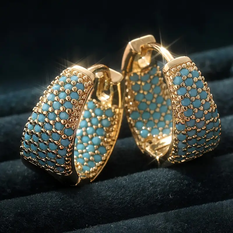 Florentine | Ringörhängen med opal i vintagestil
