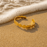Lia | Gyllene sandreflexer | Armband
