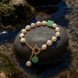 Katja | Lätta pärlor | Armband