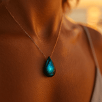 Karla | Halsband med labradorit