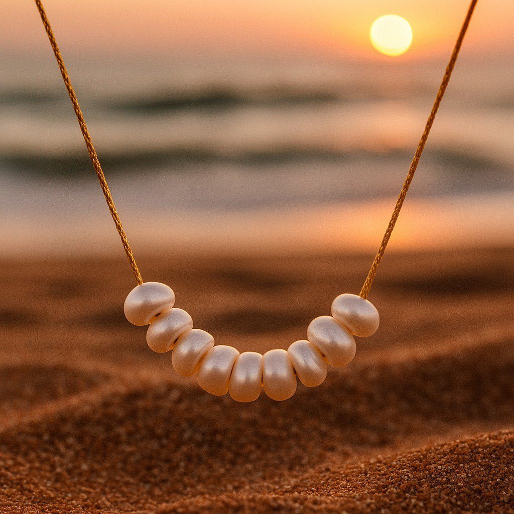 Elisa | Halsband med glänsande pärlor