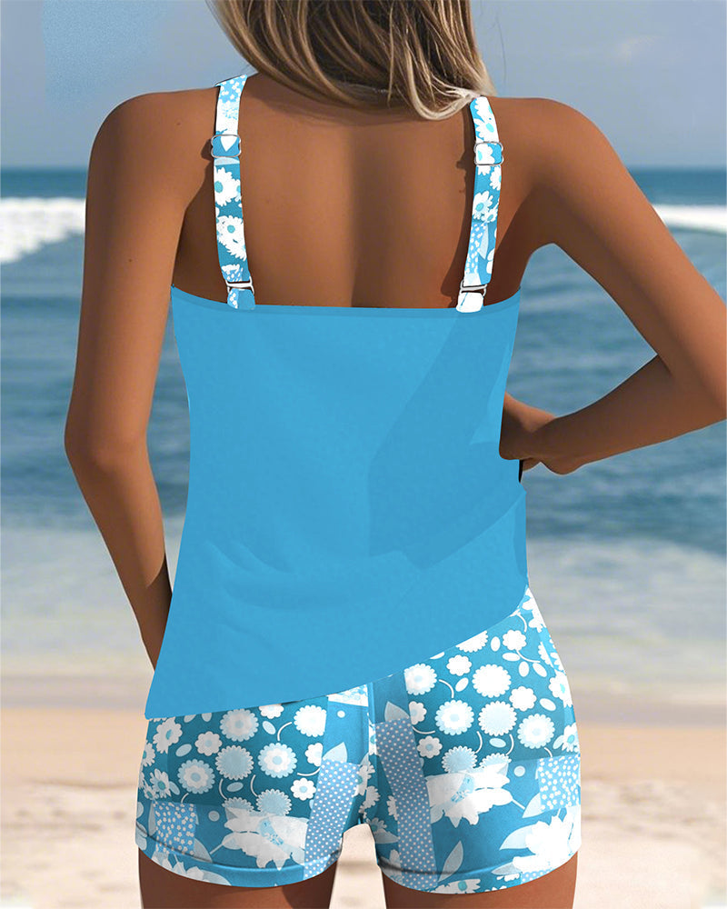 Eleonore | Tankiniset med linne och shorts