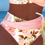 Karin | Blommig tankini med shorts