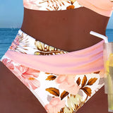 Karin | Blommig tankini med shorts