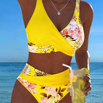 Karin | Blommig tankini med shorts