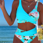 Karin | Blommig tankini med shorts