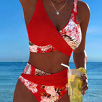 Karin | Blommig tankini med shorts