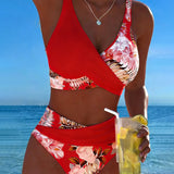 Karin | Blommig tankini med shorts