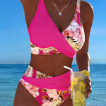 Karin | Blommig tankini med shorts