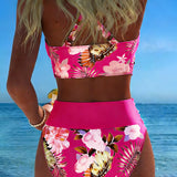 Karin | Blommig tankini med shorts