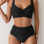 Romy | Somrig bikini med hög midja